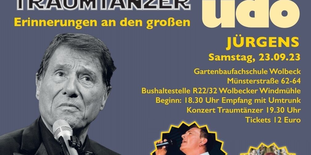 Traumtänzer - Erinnerungen An Den Großen Udo Jürgens - Kreisverband Münster